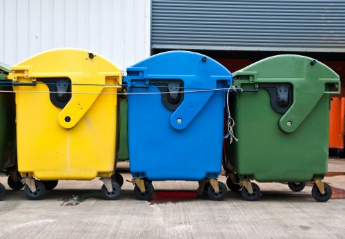 Eco-friendly disposal during garage clearance