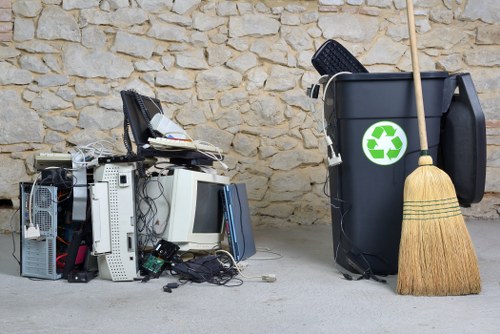 Residential flat clearance services in Wallington